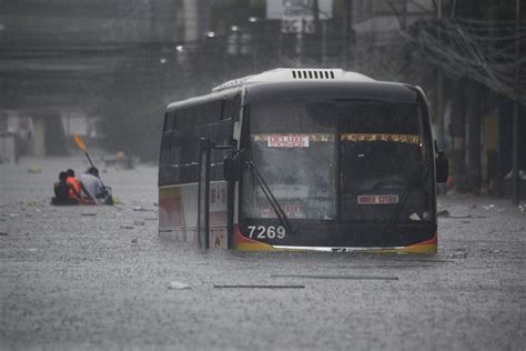 Red rainfall warning raised over Metro Manila, nearby areas.